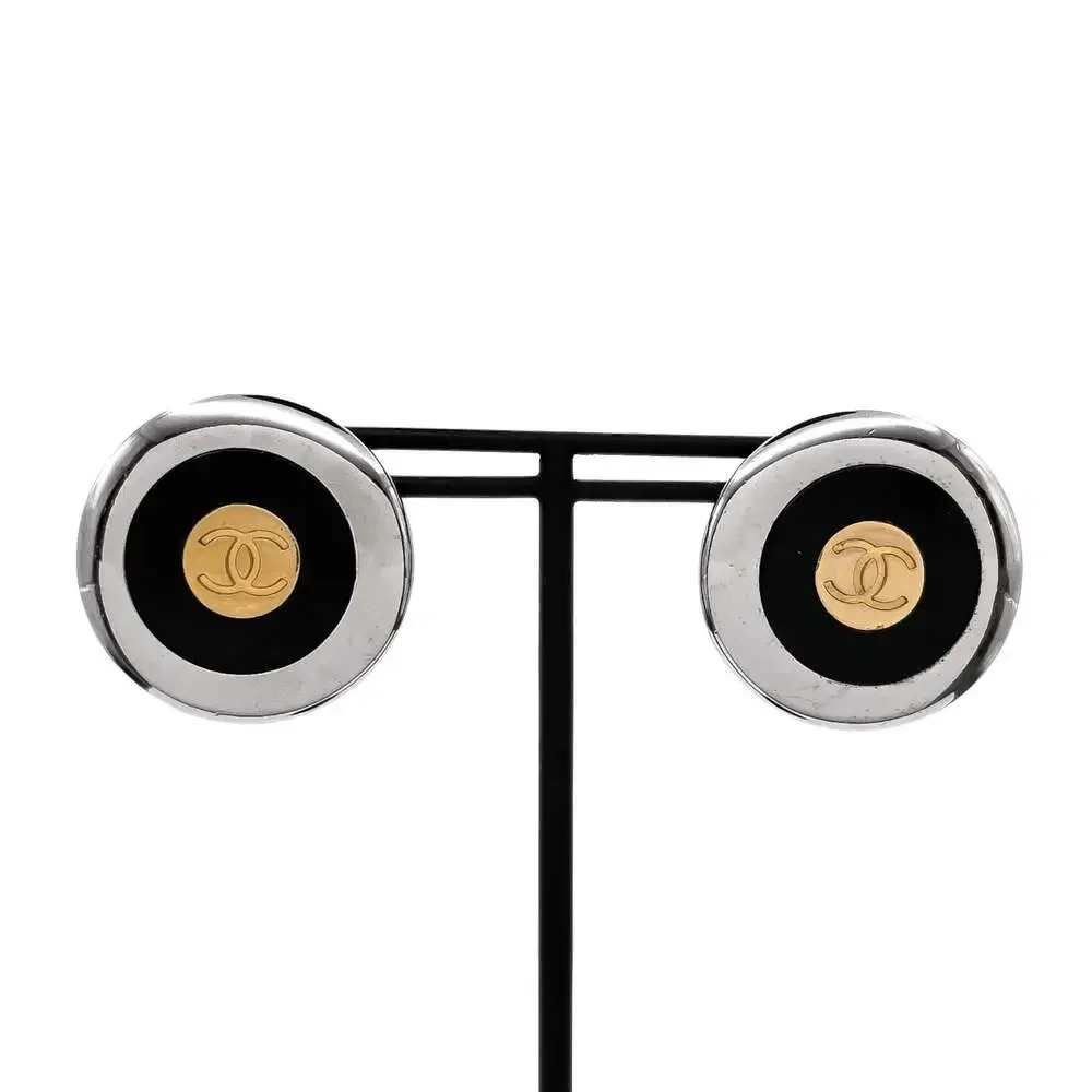Chanel Earrings Silver-Tone Metal #266502C57B